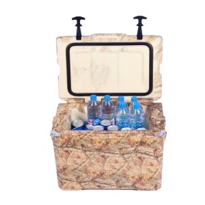 Quality Rotomolded Plastic Insulated Ice Box 75QT Transport Cooler Box wholesale