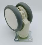 TPR medical twin wheel caster 5 inch