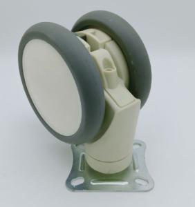 Quality TPR medical twin wheel caster 5 inch wholesale
