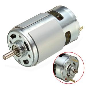 Quality 12V 775 High Torque DC Motor Permanent Magnet For Ball Bearing Belt Machine wholesale