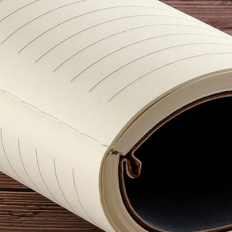 Reusable Soft Leather Notebook A5 Dotted 137mm Width Multi Colors