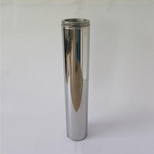 Quality Straight Insulated 6 Inch Stove Pipe With Twist Locking Connection wholesale