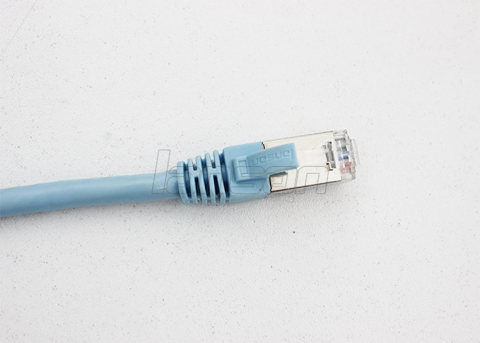 Yellow CAT6A Patch Cord Stranded Pure Copper Snagness 10 Ft Ethernet Cable