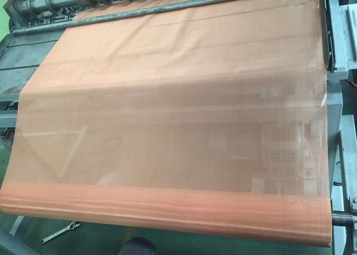 Rustproof Pure Copper Woven Wire Mesh Screen High Electrical Conductivity