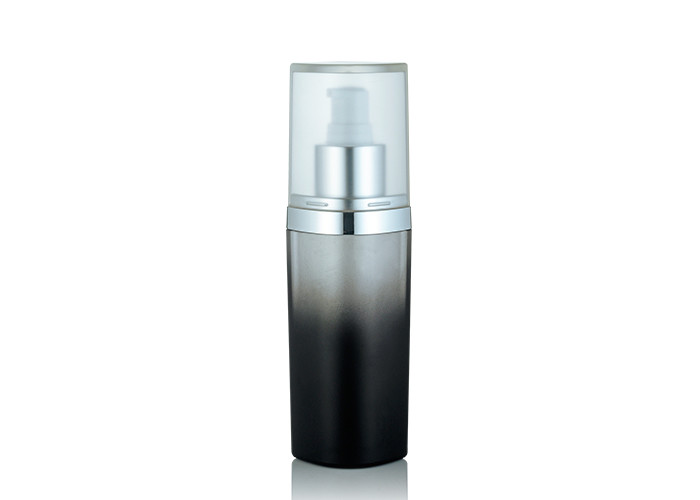 ISO9001 Passed Black Acrylic Lotion Bottle With 50ml 60ml 120ml Capacity