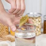 PET 100 Caliber Candy Cookie Jar Wide Mouth Clear Cookie Kitchen Food Jar