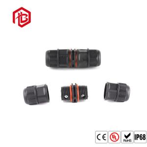 Quality Screw Locking 2 Pin L Type Underground Cable Connector wholesale