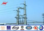 Highway Galvanized Steel Pole Electrical Enclosure Steel Transmission Poles