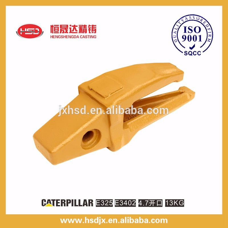 Side tooth pin flat type construction machinery parts excavator bucket teeth 7T3402 used for E325 machine on sale