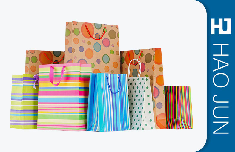 Handmade Luxury Gift Cardboard Shopping Bags For Gift Packaging , Eco Friendly