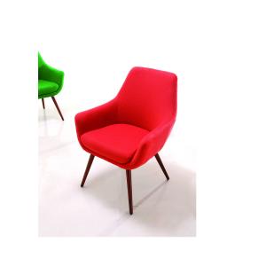 Quality Modern Collaborative Leisure Velvet Armchair Upholstered Fabric wholesale