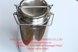 Quality SS304 Milk Cans , 20L Milk Bucket For Milk Transportation and Storage wholesale
