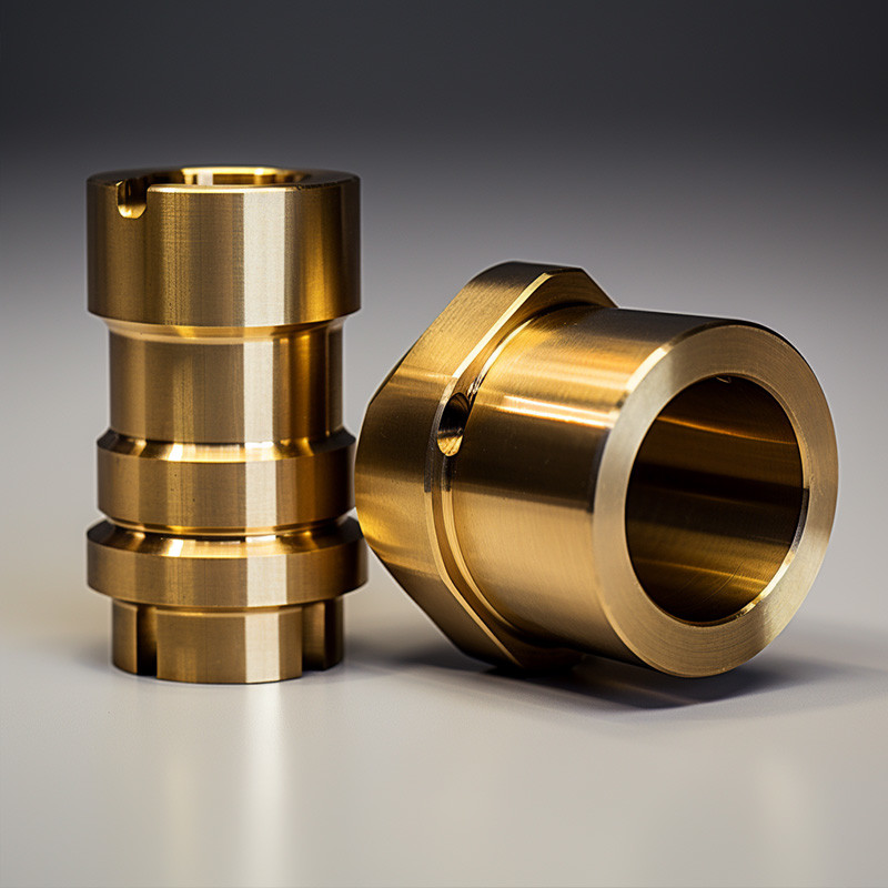 High Precision Brass Components Turning CNC Part Custom CNC Machine Parts