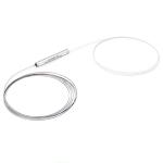 1 x2 Fiber Optic Splitter without connectors, Steel Tube package, 0.9mm cable