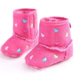Norht Europe Winter snow warm cotton walking shoes star Newborn toddler baby