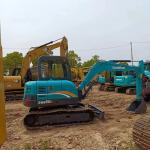 Original Used Hydraulic Excavator 6 Ton SUNWARD SWE60E SWE70E