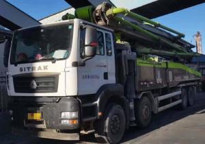 Quality Good Condition Green Semi-Dry Shotcrete Type 56-Meter Concrete Pump for Zoomlion 2020 wholesale