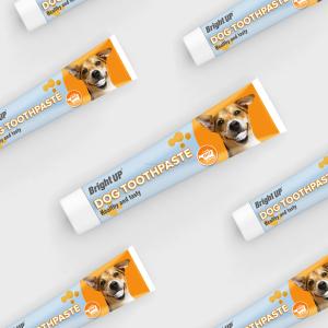 Quality 75g Pet Toothpaste Customized Dog And Cat Toothpaste Teeth Whitening Anti Cavity wholesale