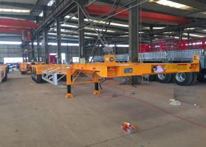 Quality Mechanical Equipment Hydraulic Flatbed Trailer Polyurethane Paint wholesale