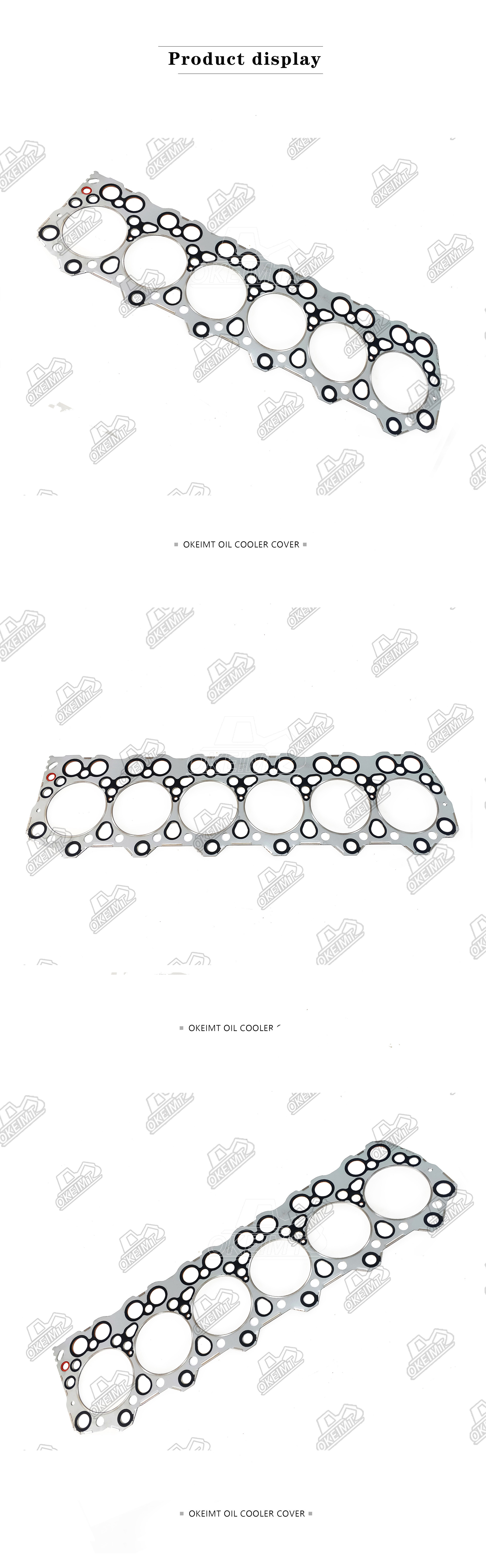 Automotive Cylinder Head Gasket For MITSUBISHI 6D34 6D34T Kobelco SK200-5