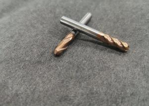 Quality Flat Ball Nose Tungsten Carbide End Mill 1/8 Inch 1/4 Inch 6mm 8mm For Iron Steel wholesale