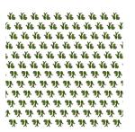 18gsm Silver Flower Printed Paper Napkin For Parties SGS FDA Listed