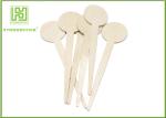 FSC Natural Wooden Coffee Stirrer Sticks Irregular Shape / Linear Beverage