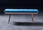 110CM 8kgs Living Room Lounge Chairs With Metal Leg