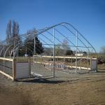 200 Micron Pe Film Greenhouse Agricultural Tomatoes Growing Tunnel Plastic