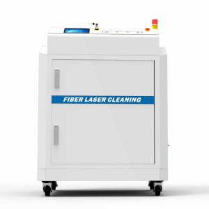Quality Air Cooling 50W 5m Fiber Metal Laser Cleaning Machine For Rust Removal wholesale