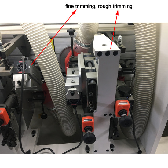 Straight full automatic PVC edge banding machine for door cabinets KC370D