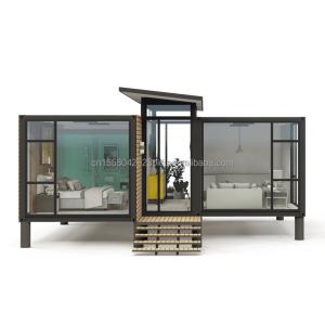 Quality Modern Design Garden Container Steel Structure Wooden House Family Housing Window Aluminum Alloy Windows wholesale