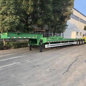 Quality Air Suspension Excavato Loader 42 Feet 35T Low Bed Semi Trailer wholesale