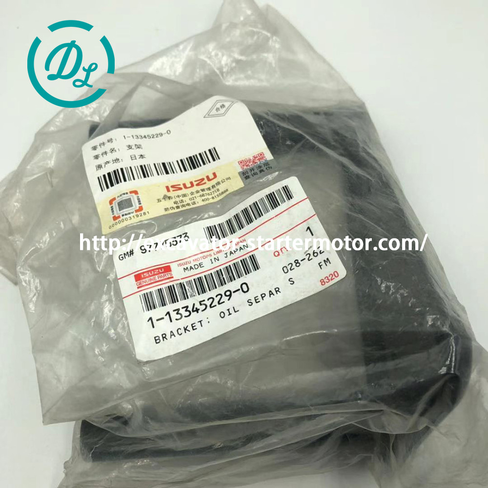 1-13345229-0 Excavator Oil Separ Bracket 1133452290 ISUZU 4HK1 Engine