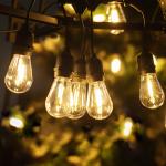 52ft Outdoor Bulb String Lights