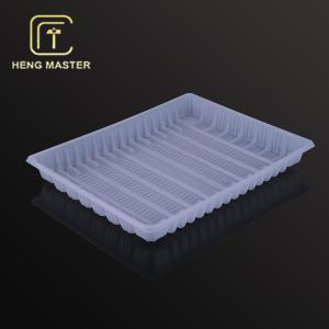 Quality 18.5g Frozen Food Blister Packaging Tray White High Temperature Resistant wholesale