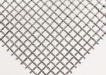 301 Stainless Steel Crimped Wire Mesh Square Woven Metal Abrasion Resistance