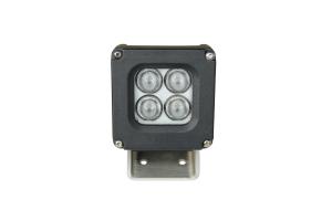 Quality Black Anodize CNC Parts LED light Housing With Heat Sink wholesale