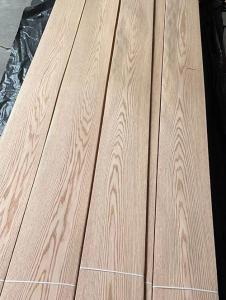 Quality Natural Oak 10cm Waterproof Wood Veneer MDF 12% Moisture Crown Cut wholesale