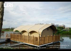 Quality Luxury Hotel Resort Hawaii Dessert Glamping Tents With Bathroom Waterproof wholesale