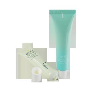 Quality Customized PE tube lotion massage aloe cleanser empty packaging container cosmetics extrusion laminated plastic tube wholesale