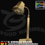 Restaurant Infrared Food Warmer Heat Lamps Food Serving Preparation Ceramic