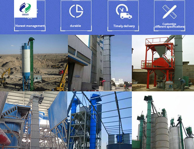 Vertical Bucket Elevator Conveyor Coal Cement