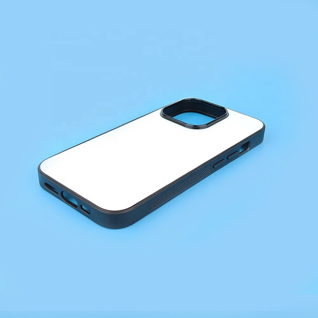 2D Sublimation Blanks Tempered Glass Mobile Cases For Iphone 16 15 14 Pro Max Plus