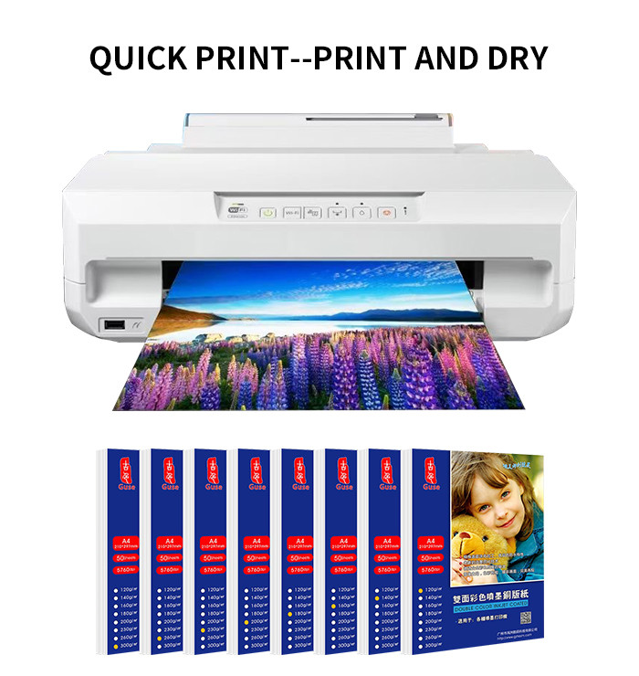 Waterproof Double Side Inkjet Paper For Epson Printer 230gsm