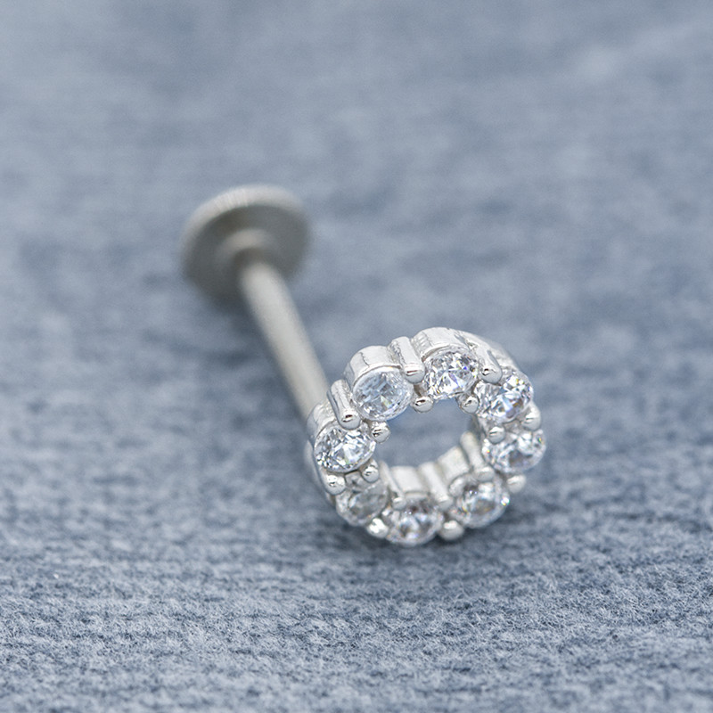 316 Stainless Steel Labret Piercing Jewelry