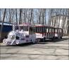 Buy cheap Amusement Park Electric Trackless Train Sightseeing Tourist Road Train from wholesalers
