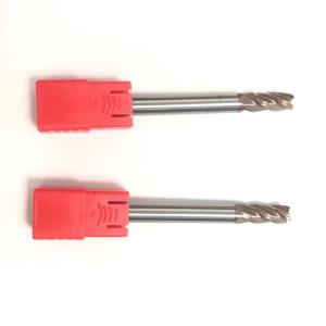Quality Tungsten Carbide 4 Flute 6mm Solid End Mills For Steel Hardened Steel wholesale