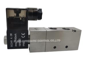 Quality 2 Positon 5 Way Pilot Operated Solenoid Valve 4V210-08 Stainless Steel For Pneumatic Directional Control wholesale