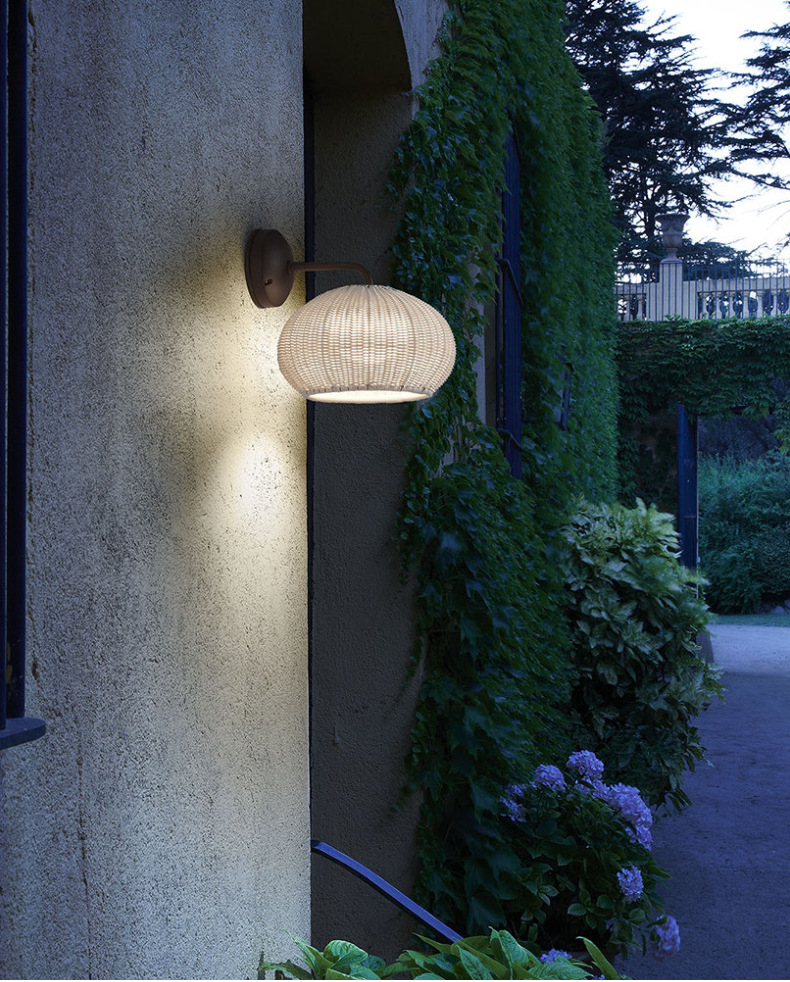 Outdoor Waterproof Courtyard Porch Corridor Hotel Wall Sconce Lamp Interior Wall Light Up